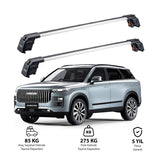 JAECOO 7 2024  et modèles ultérieurs TRX2 Thunder Carrier Barres transversales pour galerie de toit 2 barres